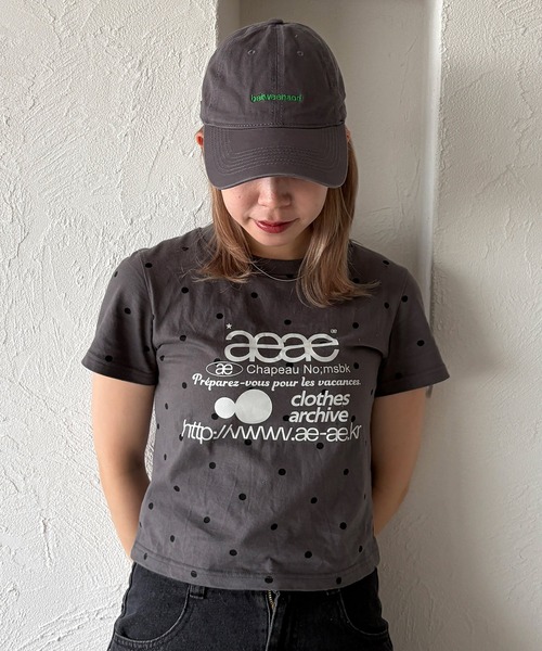 kutir（クティール）の「kutirlune／ロゴ刺繍キャップ②（キャップ・レディース・ブラック/ネイビー/ブラウン/グレー/レッド/グリーン/ライトホワイト/ベージュ・FREE）」の19枚目の写真