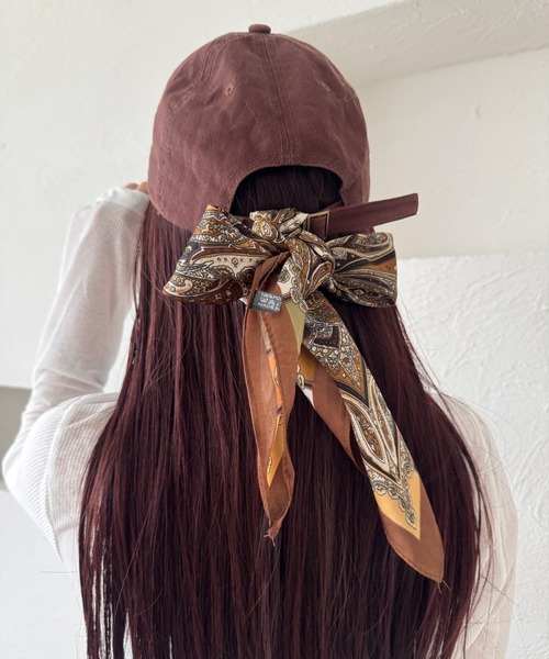 kutir（クティール）の「kutirlune／ロゴ刺繍キャップ②（キャップ・レディース・ブラック/ネイビー/ブラウン/グレー/レッド/グリーン/ライトホワイト/ベージュ・FREE）」の17枚目の写真