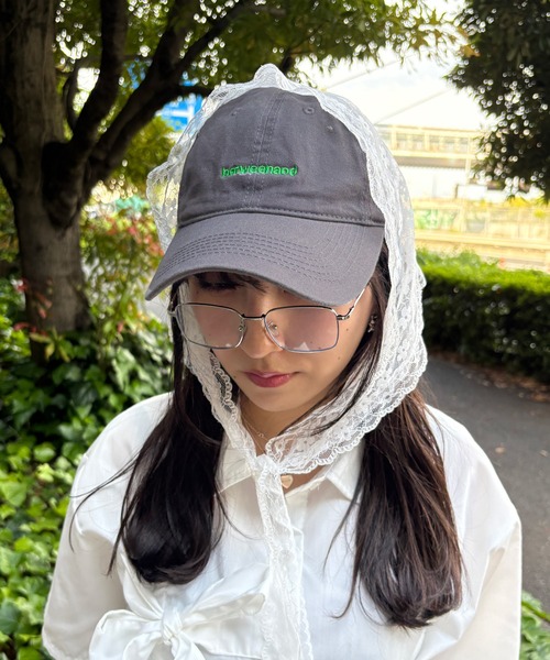 kutir(クティール)の「kutirlune/ロゴ刺繍キャップ②(キャップ・レディース・ブラック/ネイビー/ブラウン/グレー/レッド/グリーン/ライトホワイト/ベージュ・FREE)」の16枚目の写真