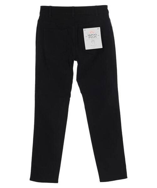 Green　Parks（グリーンパークス）の「裏起毛ストレッチスキニーパンツ（その他パンツ・レディース・ブラック/グレイッシュベージュ・S/M/L）」の13枚目の写真