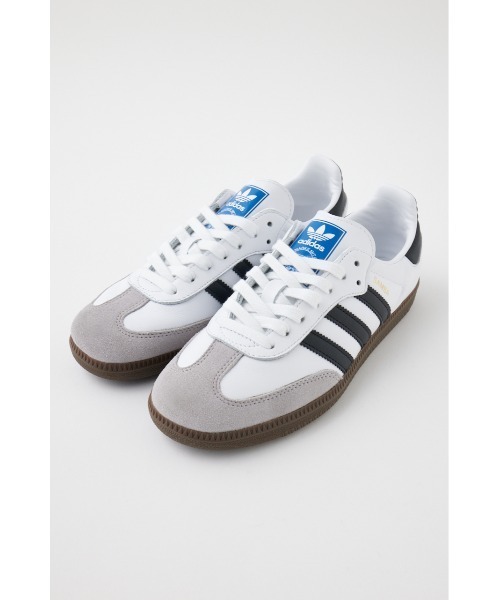 MOUSSY（マウジー）の「SAMBA OG（スニーカー・レディース・ホワイト/ブラック・23.5cm/24cm/24.5cm/25cm）」の2枚目の写真