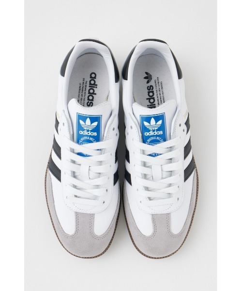 MOUSSY（マウジー）の「SAMBA OG（スニーカー・レディース・ホワイト/ブラック・23.5cm/24cm/24.5cm/25cm）」の16枚目の写真