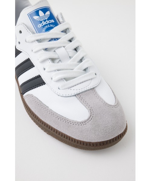 MOUSSY（マウジー）の「SAMBA OG（スニーカー・レディース・ホワイト/ブラック・23.5cm/24cm/24.5cm/25cm）」の19枚目の写真