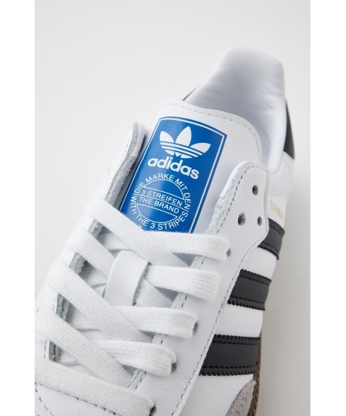 MOUSSY（マウジー）の「SAMBA OG（スニーカー・レディース・ホワイト/ブラック・23.5cm/24cm/24.5cm/25cm）」の21枚目の写真