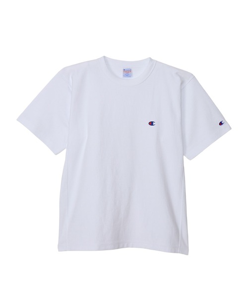 Champion(チャンピオン)の「【Champion/チャンピオン】メンズ リバースウィーブ(R) ショートスリーブTシャツ(Tシャツ/カットソー・メンズ・ホワイト/ネイビー/グリーン系その他2/オートミール/グレー/ブラック/ブルー系その他5/ブルー系その他/グリーン系その他3/ペールイエロー/アッシュグレー・MEDIUM/X-LARGE/LARGE/SMALL)」の2枚目の写真