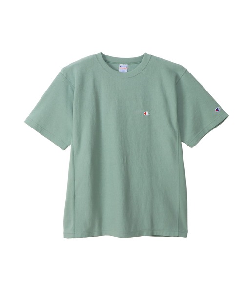 Champion(チャンピオン)の「【Champion/チャンピオン】メンズ リバースウィーブ(R) ショートスリーブTシャツ(Tシャツ/カットソー・メンズ・ホワイト/ネイビー/グリーン系その他2/オートミール/グレー/ブラック/ブルー系その他5/ブルー系その他/グリーン系その他3/ペールイエロー/アッシュグレー・MEDIUM/X-LARGE/LARGE/SMALL)」の7枚目の写真