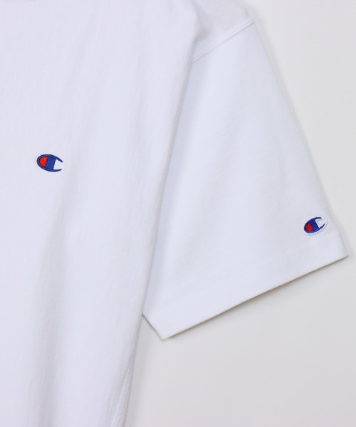 Champion(チャンピオン)の「【Champion/チャンピオン】メンズ リバースウィーブ(R) ショートスリーブTシャツ(Tシャツ/カットソー・メンズ・ホワイト/ネイビー/グリーン系その他2/オートミール/グレー/ブラック/ブルー系その他5/ブルー系その他/グリーン系その他3/ペールイエロー/アッシュグレー・MEDIUM/X-LARGE/LARGE/SMALL)」の12枚目の写真