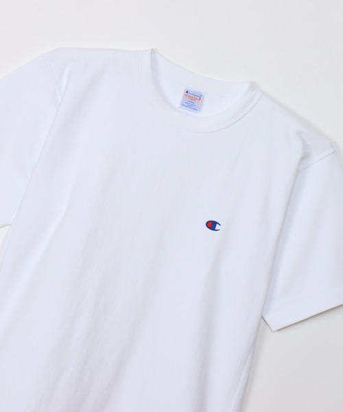 Champion(チャンピオン)の「【Champion/チャンピオン】メンズ リバースウィーブ(R) ショートスリーブTシャツ(Tシャツ/カットソー・メンズ・ホワイト/ネイビー/グリーン系その他2/オートミール/グレー/ブラック/ブルー系その他5/ブルー系その他/グリーン系その他3/ペールイエロー/アッシュグレー・MEDIUM/X-LARGE/LARGE/SMALL)」の13枚目の写真