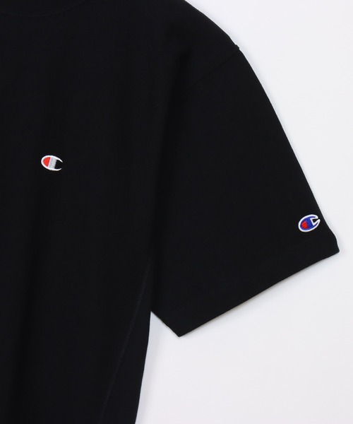 Champion(チャンピオン)の「【Champion/チャンピオン】メンズ リバースウィーブ(R) ショートスリーブTシャツ(Tシャツ/カットソー・メンズ・ホワイト/ネイビー/グリーン系その他2/オートミール/グレー/ブラック/ブルー系その他5/ブルー系その他/グリーン系その他3/ペールイエロー/アッシュグレー・MEDIUM/X-LARGE/LARGE/SMALL)」の16枚目の写真
