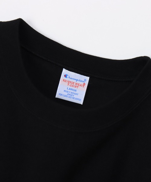 Champion(チャンピオン)の「【Champion/チャンピオン】メンズ リバースウィーブ(R) ショートスリーブTシャツ(Tシャツ/カットソー・メンズ・ホワイト/ネイビー/グリーン系その他2/オートミール/グレー/ブラック/ブルー系その他5/ブルー系その他/グリーン系その他3/ペールイエロー/アッシュグレー・MEDIUM/X-LARGE/LARGE/SMALL)」の18枚目の写真