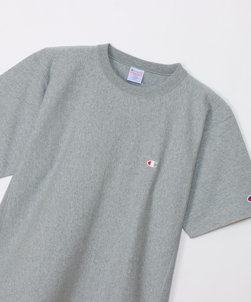 Champion(チャンピオン)の「【Champion/チャンピオン】メンズ リバースウィーブ(R) ショートスリーブTシャツ(Tシャツ/カットソー・メンズ・ホワイト/ネイビー/グリーン系その他2/オートミール/グレー/ブラック/ブルー系その他5/ブルー系その他/グリーン系その他3/ペールイエロー/アッシュグレー・MEDIUM/X-LARGE/LARGE/SMALL)」の21枚目の写真