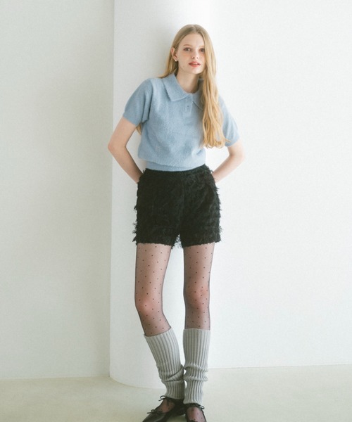 フェザーフリンジショートパンツ（その他パンツ）｜ECREL（エクレール  
