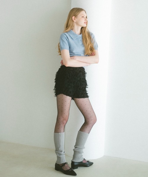 フェザーフリンジショートパンツ（その他パンツ）｜ECREL（エクレール  