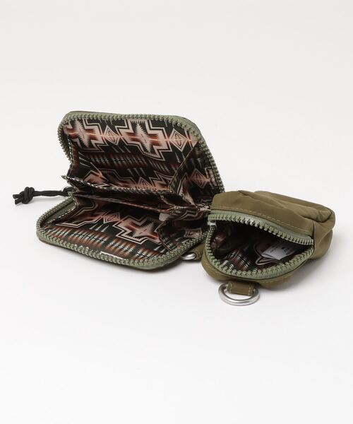 PENDLETON（ペンドルトン）の「『PENDLETON/ペンドルトン』ロゴテープネックポーチ（ボディバッグ/ウエストポーチ・メンズ・ブラック/ベージュ/カーキ・FREE）」の20枚目の写真