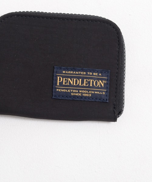 PENDLETON（ペンドルトン）の「『PENDLETON/ペンドルトン』ロゴテープネックポーチ（ボディバッグ/ウエストポーチ・メンズ・ブラック/ベージュ/カーキ・FREE）」の12枚目の写真