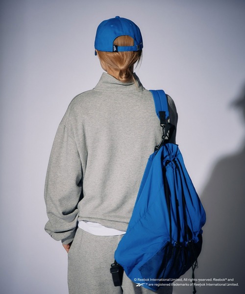 Reebok（リーボック）の「【Reebok別注】3D刺繍キャップ（キャップ・メンズ・シルバー/ブルー・ONE SIZE）」の12枚目の写真