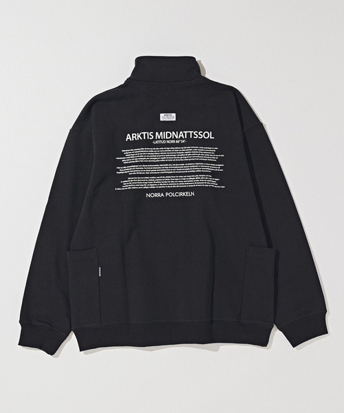 B.C STOCK（ベーセーストック）の「OLIVEDRAB ハーフジップ