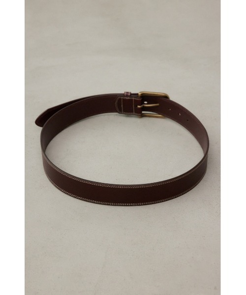 AZUL by moussy（アズールバイマウジー）の「ステッチレザーベルト（ベルト・メンズ・ブラック/ブラウン・FREE）」の19枚目の写真