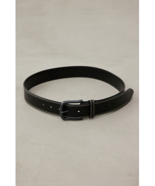 AZUL by moussy（アズールバイマウジー）の「ステッチレザーベルト（ベルト・メンズ・ブラック/ブラウン・FREE）」の5枚目の写真