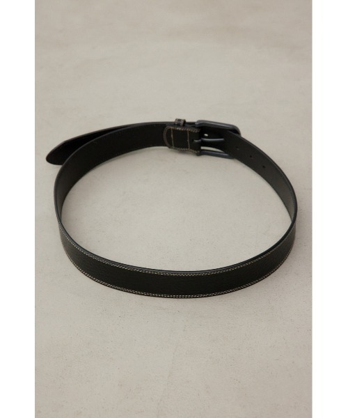 AZUL by moussy（アズールバイマウジー）の「ステッチレザーベルト（ベルト・メンズ・ブラック/ブラウン・FREE）」の7枚目の写真