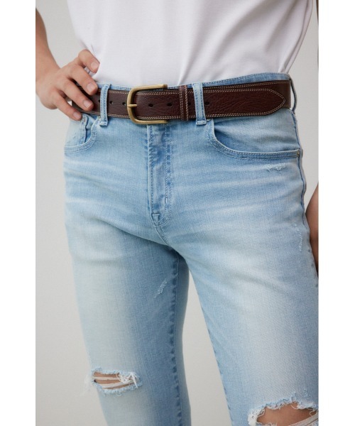 AZUL by moussy（アズールバイマウジー）の「ステッチレザーベルト（ベルト・メンズ・ブラック/ブラウン・FREE）」の12枚目の写真