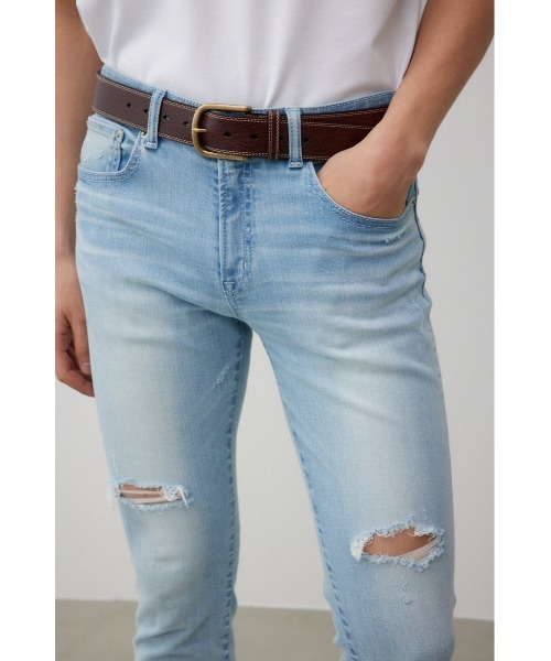 AZUL by moussy（アズールバイマウジー）の「ステッチレザーベルト（ベルト・メンズ・ブラック/ブラウン・FREE）」の13枚目の写真