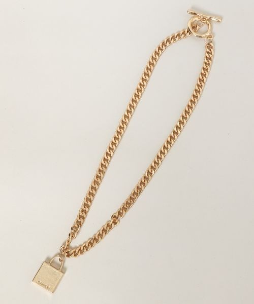 JEANASIS（ジーナシス）の「Thick Chain ネックレス/996724（ネックレス・レディース・シルバー/ゴールド・FREE）」の2枚目の写真