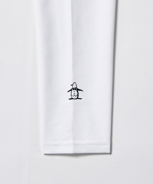 MUNSINGWEAR(マンシングウェア)の「UV ボレロ型アームカバー(アームカバー・レディース・ネイビー/ホワイト/ブラック・F)」の6枚目の写真