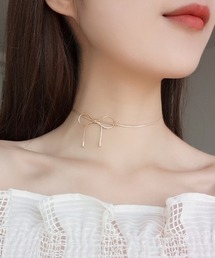 mebole（メボレ）の「リボンチョーカー（ネックレス）」