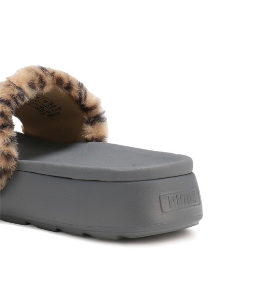 PUMA(プーマ)の「PUMA プーマ ウィメンズ NEKO-san カルメン スライド サンダル(サンダル・レディース・ベージュ系その他・22.0cm/23.0cm/24.0cm/25.0cm/26.0cm/27.0cm)」の3枚目の写真