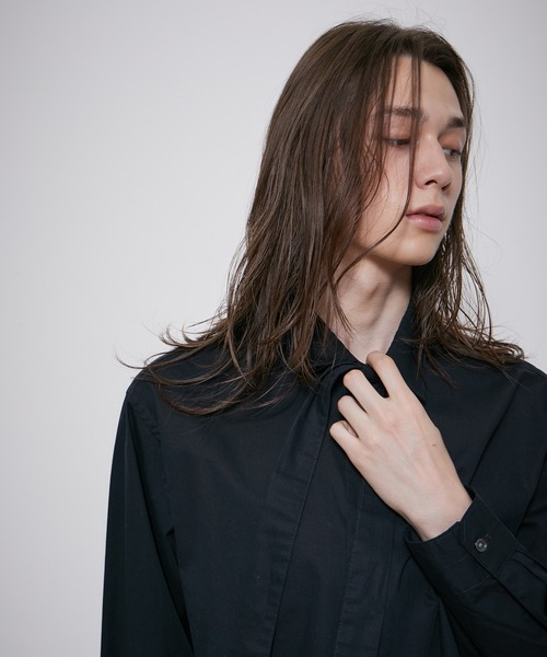 【セール】ルーズシルエット ボウタイ シャツ / ロングシーズン着用可能 / 2WAY /ユニセックス（シャツ/ブラウス）｜ADAM ET ROPE'（アダムエロペ） mdprevattcaulkingandwaterproofing.com