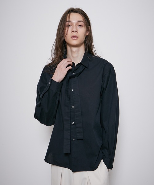 【セール】ルーズシルエット ボウタイ シャツ / ロングシーズン着用可能 / 2WAY /ユニセックス（シャツ/ブラウス）｜ADAM ET ROPE'（アダムエロペ） mdprevattcaulkingandwaterproofing.com