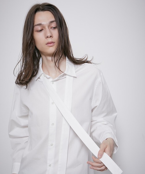 【セール】ルーズシルエット ボウタイ シャツ / ロングシーズン着用可能 / 2WAY /ユニセックス（シャツ/ブラウス）｜ADAM ET ROPE'（アダムエロペ） mdprevattcaulkingandwaterproofing.com