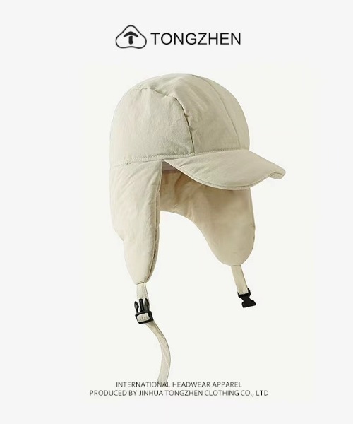 almo（アルモ）の「中綿フライトCAP【YC】（キャップ・レディース・ブラック/アイボリー/カーキ・FREE）」の4枚目の写真