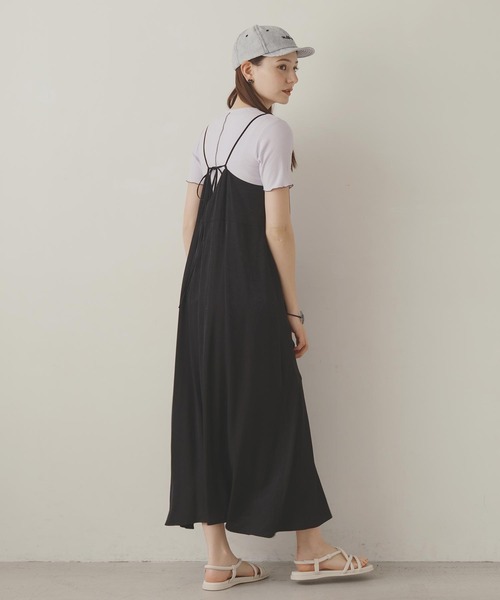 MILKFED.(ミルクフェド)の「PLAID CAMISOLE DRESS(ワンピース・レディース・ブラック/ベージュ/ライトブルー・ONE SIZE)」の20枚目の写真