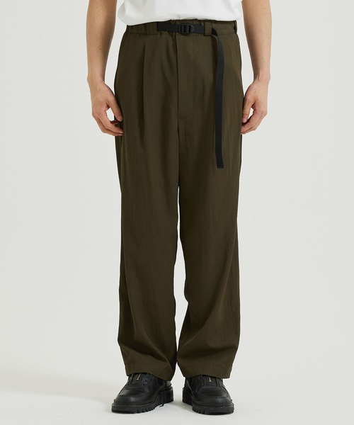 UJOH HOMME / ウジョーオム】Tape -Belt 1 Tuck PNT/テープ