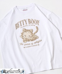 BETTY BOOP（ベティ・ブープ）の「別注 BETTY BOOP（ベティー ブープ）キャラクタープリントTシャツ メンズ レディース ユニセックス（Tシャツ/カットソー）」