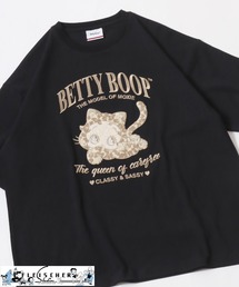 BETTY BOOP（ベティ・ブープ）の「別注 BETTY BOOP（ベティー ブープ）キャラクタープリントTシャツ メンズ レディース ユニセックス（Tシャツ/カットソー）」