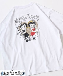 別注 BETTY BOOP(ベティー ブープ)キャラクタープリントTシャツ メンズ レディース ユニセックス