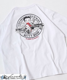 BETTY BOOP（ベティ・ブープ）の「別注 BETTY BOOP（ベティー ブープ）キャラクタープリントTシャツ メンズ レディース ユニセックス（Tシャツ/カットソー）」