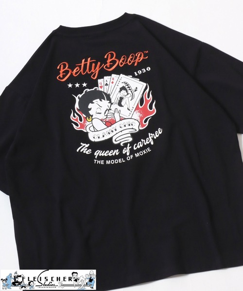 BETTY BOOP（ベティ・ブープ）の「別注 BETTY BOOP（ベティー ブープ）キャラクタープリントTシャツ メンズ レディース ユニセックス（Tシャツ/カットソー・メンズ・ホワイト/ホワイト系その他/ブラック系その他/ブラック/ブラック系その他3/ブラック系その他4/ホワイト系その他4/ブラック系その他2/ホワイト系その他2/ホワイト系その他3/ブラック系その他6/ブラック系その他7/ブラック系/ホワイト系その他5/ホワイト系その他6/ホワイト系その他7/ホワイト系/ブラック系その他5・M/L/LL）」の16枚目の写真