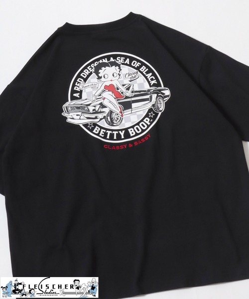 BETTY BOOP（ベティ・ブープ）の「別注 BETTY BOOP（ベティー ブープ）キャラクタープリントTシャツ メンズ レディース ユニセックス（Tシャツ/カットソー・メンズ・ホワイト/ホワイト系その他/ブラック系その他/ブラック/ブラック系その他3/ブラック系その他4/ホワイト系その他4/ブラック系その他2/ホワイト系その他2/ホワイト系その他3/ブラック系その他6/ブラック系その他7/ブラック系/ホワイト系その他5/ホワイト系その他6/ホワイト系その他7/ホワイト系/ブラック系その他5・M/L/LL）」の17枚目の写真