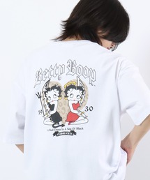 BETTY BOOP（ベティ・ブープ）の「別注 BETTY BOOP（ベティー ブープ）キャラクタープリントTシャツ メンズ レディース ユニセックス（Tシャツ/カットソー）」