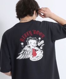BETTY BOOP（ベティ・ブープ）の「別注 BETTY BOOP（ベティー ブープ）キャラクタープリントTシャツ メンズ レディース ユニセックス（Tシャツ/カットソー）」