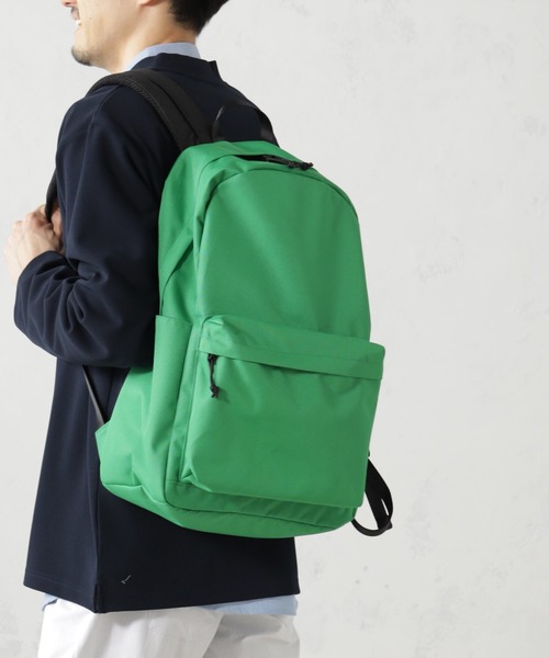 FOUND GOOD（ファウンドグッド）の「軽量撥水リュックM（バックパック/リュック・メンズ・ブラック/ホワイト系5/グリーン系5/オレンジ系5/パープル系5/ベージュ/グリーン/ブルー系/グリーン系1/グレー系/レッド系/ブラウン・M）」の18枚目の写真