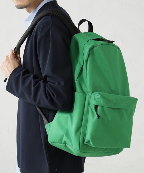 FOUND GOOD（ファウンドグッド）の「軽量撥水リュックM（バックパック/リュック・メンズ・ブラック/ホワイト系5/グリーン系5/オレンジ系5/パープル系5/ベージュ/グリーン/ブルー系/グリーン系1/グレー系/レッド系/ブラウン・M）」の19枚目の写真