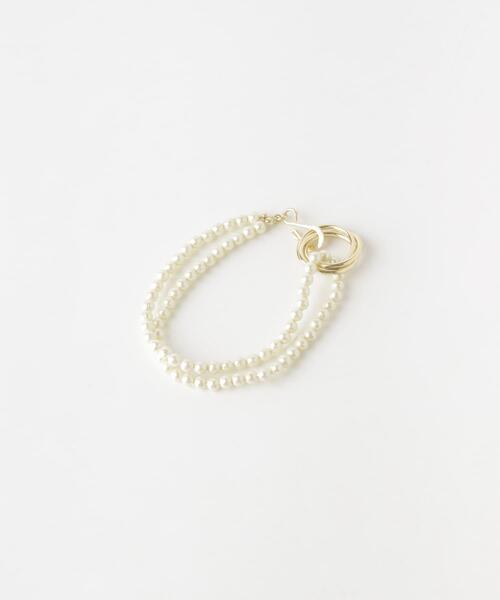 URBAN RESEARCH ROSSO WOMEN（アーバンリサーチ　ロッソ）の「3WAYパールネックレス（その他ヘアアクセサリー・レディース・ホワイト・FREE）」の5枚目の写真