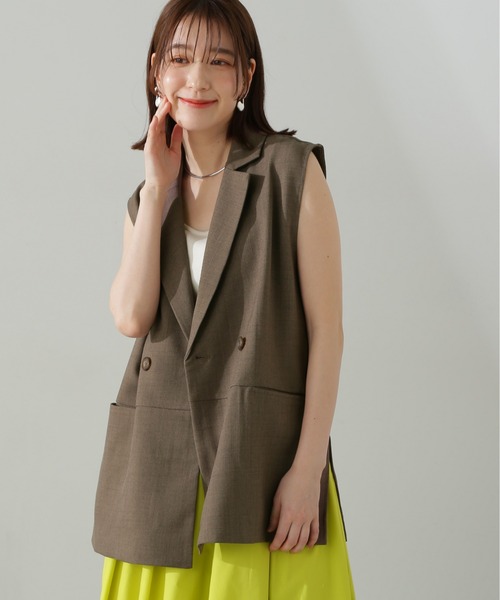 N.（N. Natural Beauty Basic）（エヌエヌナチュラルビューティーベーシック）の「◆ドライタッチジレ（ベスト・レディース・ライトグレー/モカ/ベージュ・MEDIUM）」の21枚目の写真