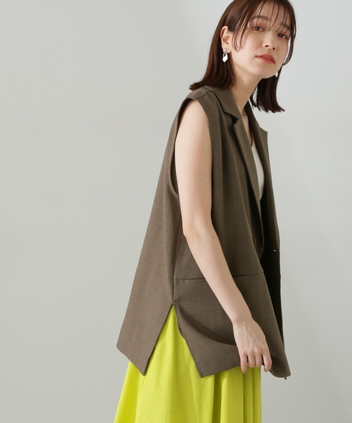 N.（N. Natural Beauty Basic）（エヌエヌナチュラルビューティーベーシック）の「◆ドライタッチジレ（ベスト・レディース・ライトグレー/モカ/ベージュ・MEDIUM）」の15枚目の写真