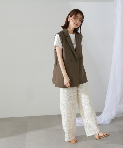 N.（N. Natural Beauty Basic）（エヌエヌナチュラルビューティーベーシック）の「◆ドライタッチジレ（ベスト・レディース・ライトグレー/モカ/ベージュ・MEDIUM）」の17枚目の写真